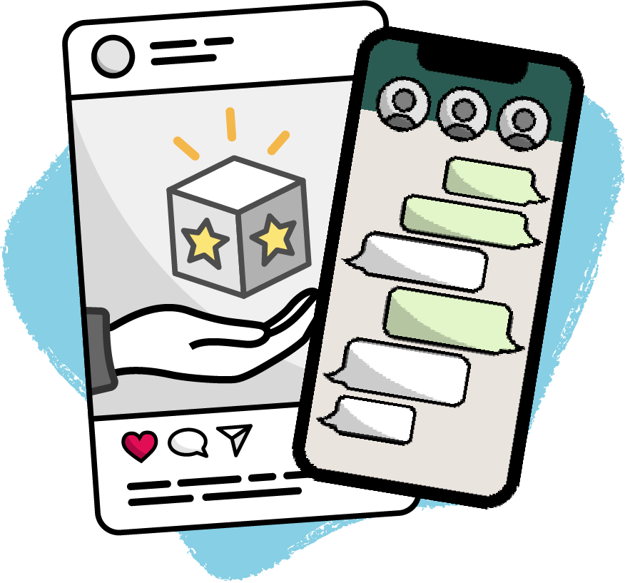 Digital and media symbols